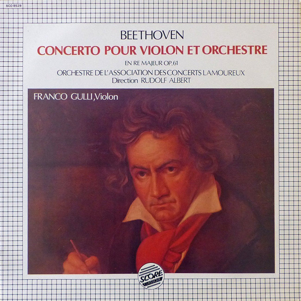 Franco Gulli: Beethoven Violin Concerto in D Op. 61 - Score SCO 8529