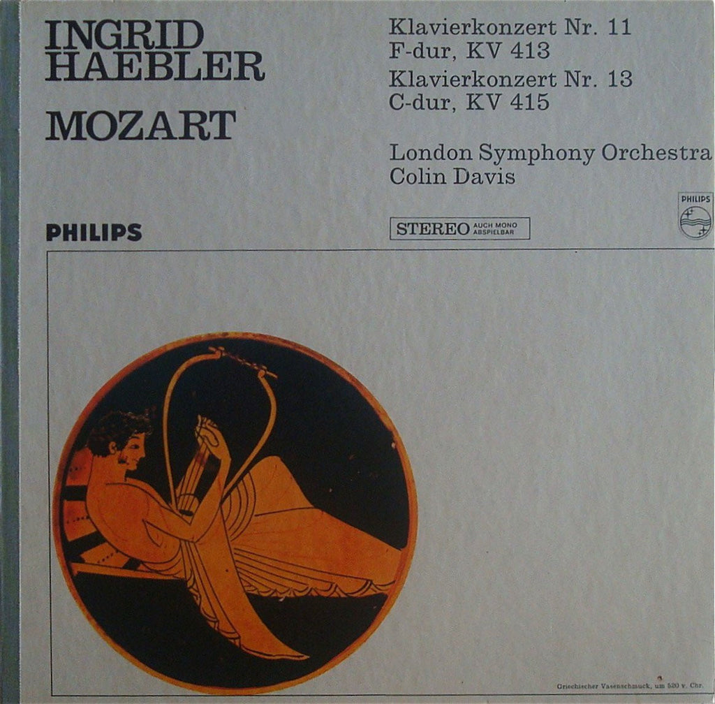 LP - Haebler/Davis: Mozart Piano Concertos No. 11 & No. 13 - Philips 835 392 LY