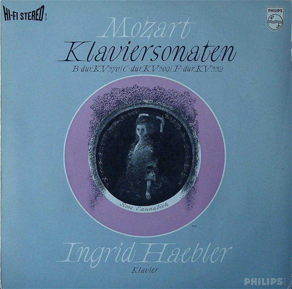 LP - Haebler: Mozart Piano Sonatas K. 332 / 309 / 576 - Philips 835 310 AY
