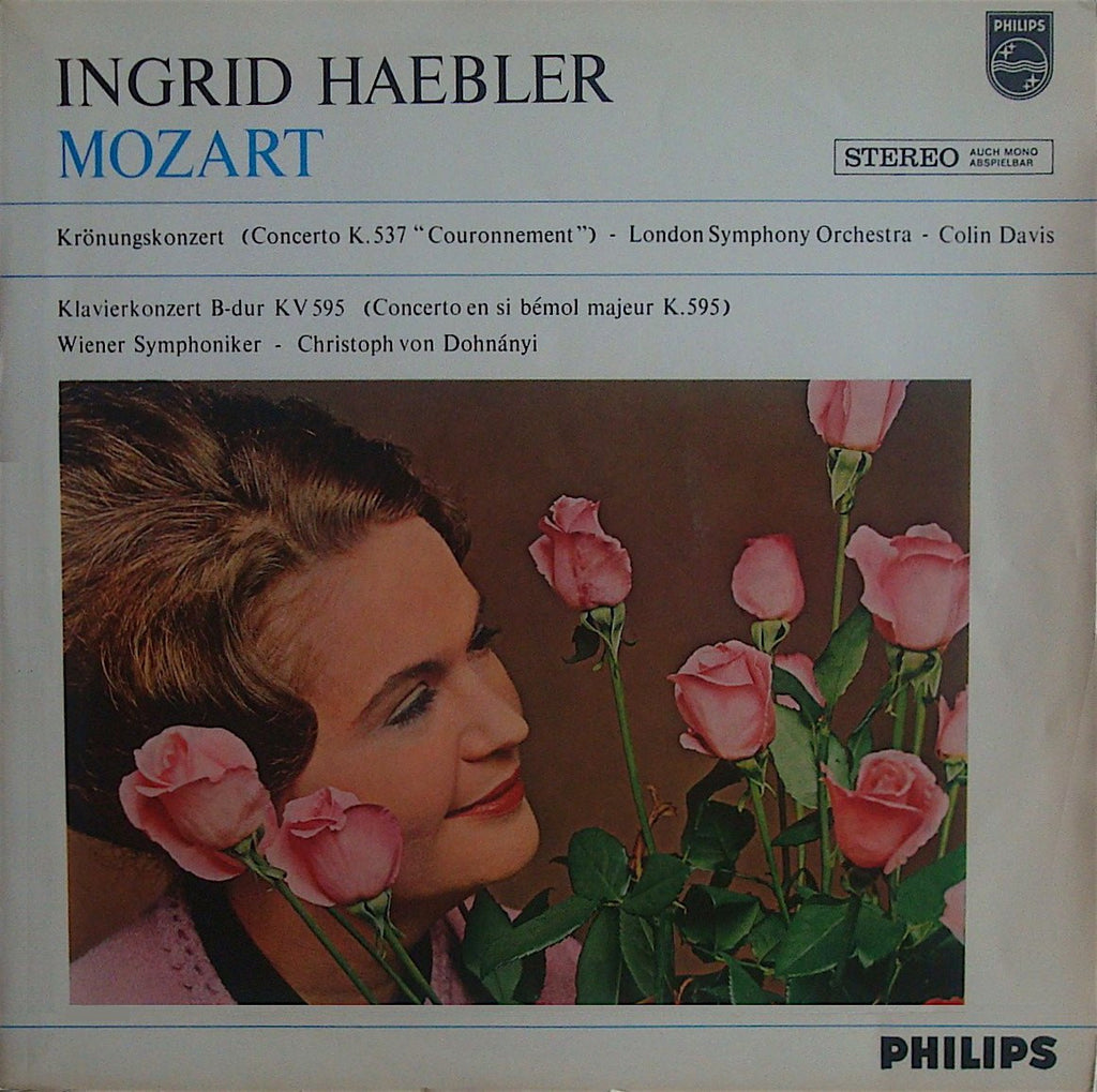 LP - Haebler: Mozart Piano Concertos K. 537 & K. 595 - Philips 838 126 HGY