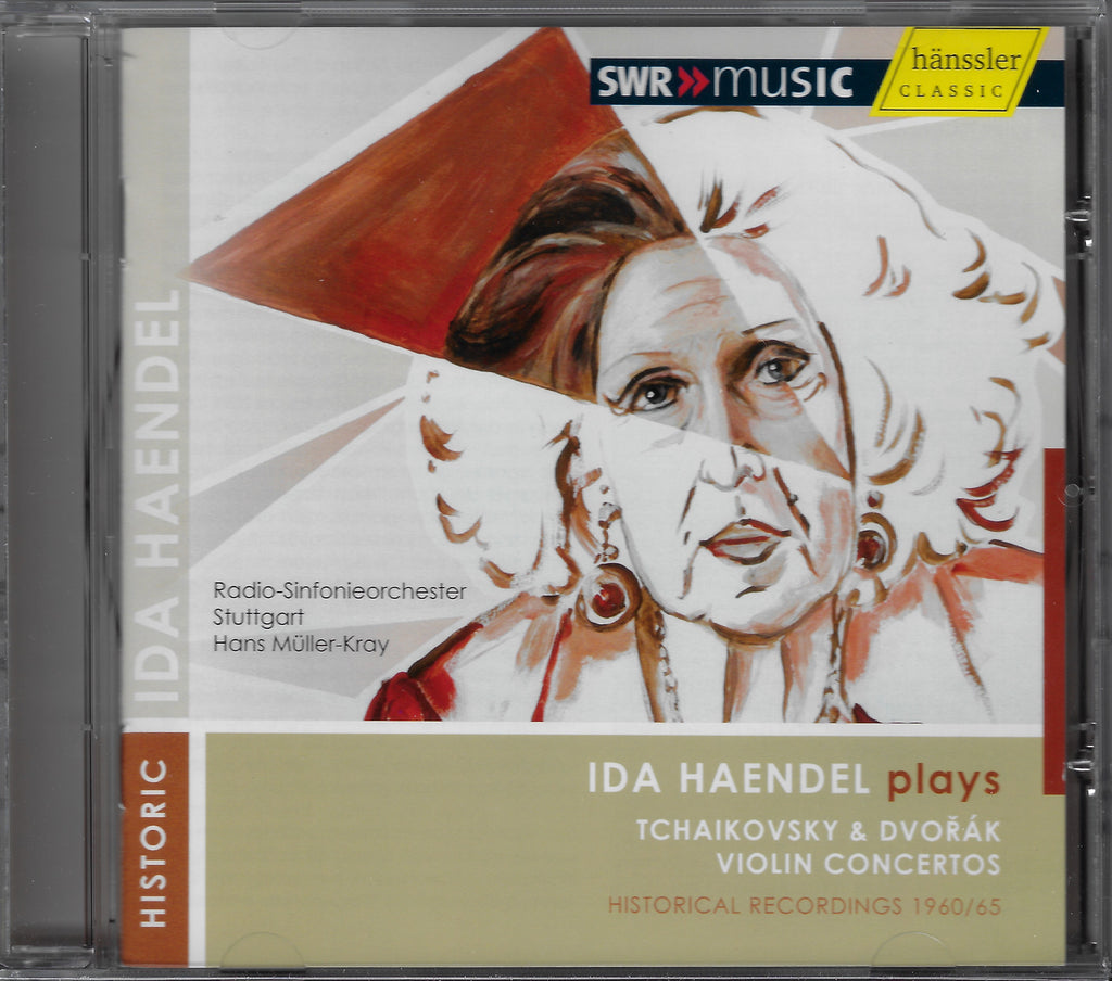 Haendel: Tchaikovsky & Dvorak Violin Concerti - Hänssler 94.205 (sealed)