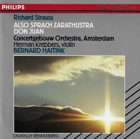 Haitink: Also Sprach Zarathustra + Don Juan - Philips 420 521-2