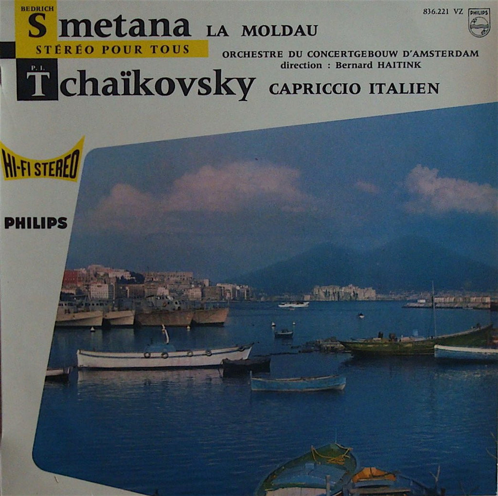 LP - Haitink: Vltava + Capriccio Italien (r. 1961) - Philips 836.221 VZ (10"), NM