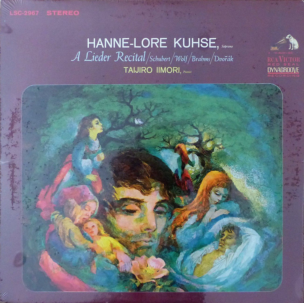 Hanne-Lore Kuhse: Lieder Recital (Schubert, et al.) - RCA LSC-2967 (sealed)