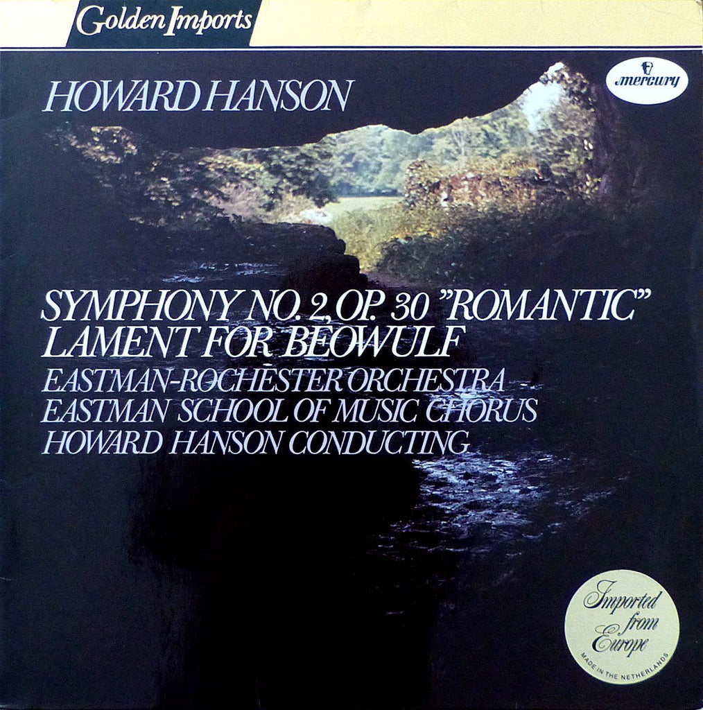 Hanson: Hanson Sym No. 2 (Romantic) + Lament for Beowulf - Mercury SRI 75007