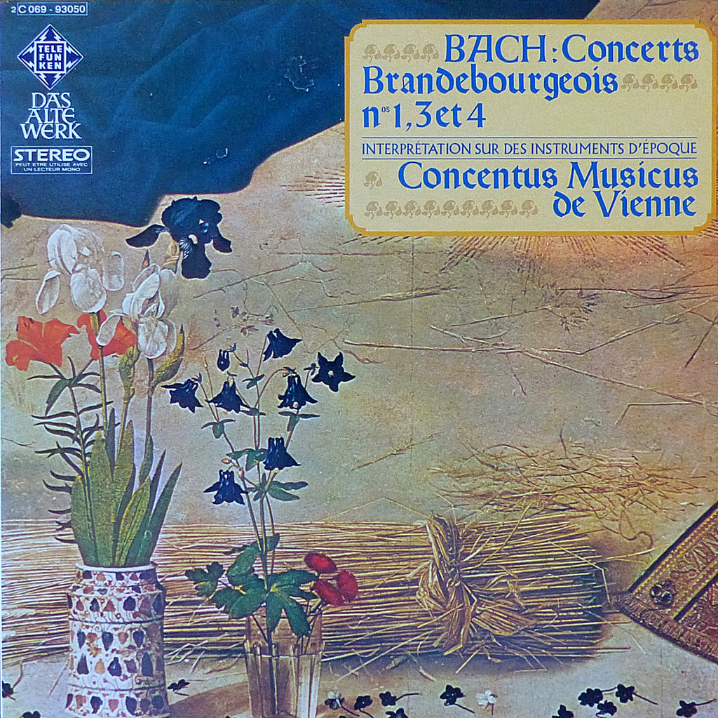 Harnoncourt: Brandenburg Concertos 1, 3 & 4 - Das Alte Werk C 069-93050