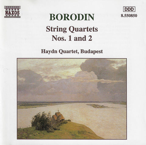 Haydn Quartet, Budapest: Borodin SQs 1 & 2 - Naxos 8.550850