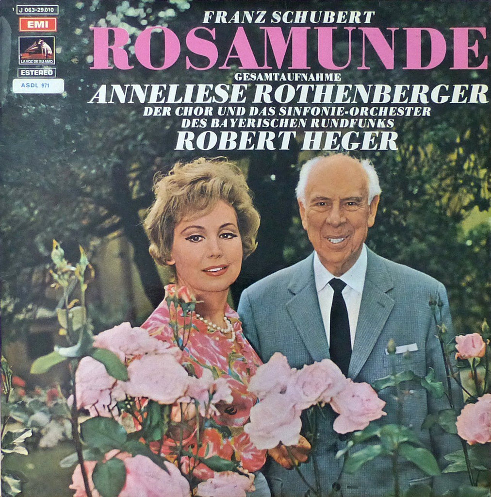 Heger: Schubert Rosamunde (complete, w/ Rothenberger) - EMI ASDL 971