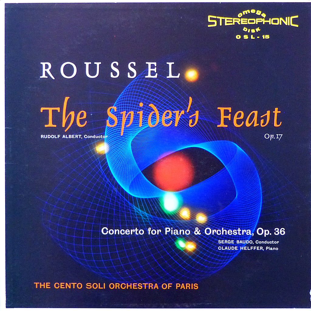 Helffer: Roussel Piano Concerto + Spider's Feast - Omega OSL-15