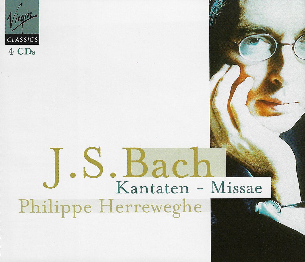 Herreweghe: J.S. Bach Cantatas & Missas - Virgin 5 61721 2 (4CD set)