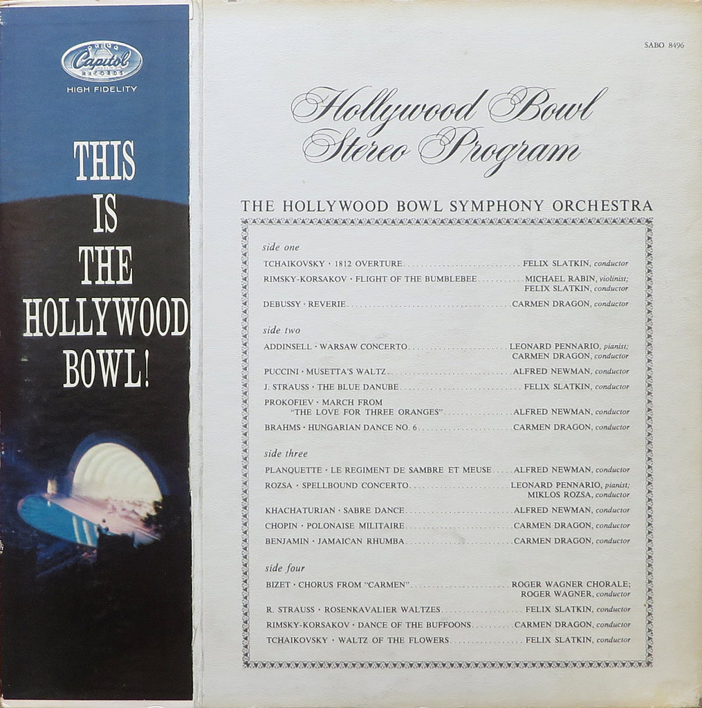 This is the Hollywood Bowl! (with Rabin) - Capitol SABO 8496 (2LP set)