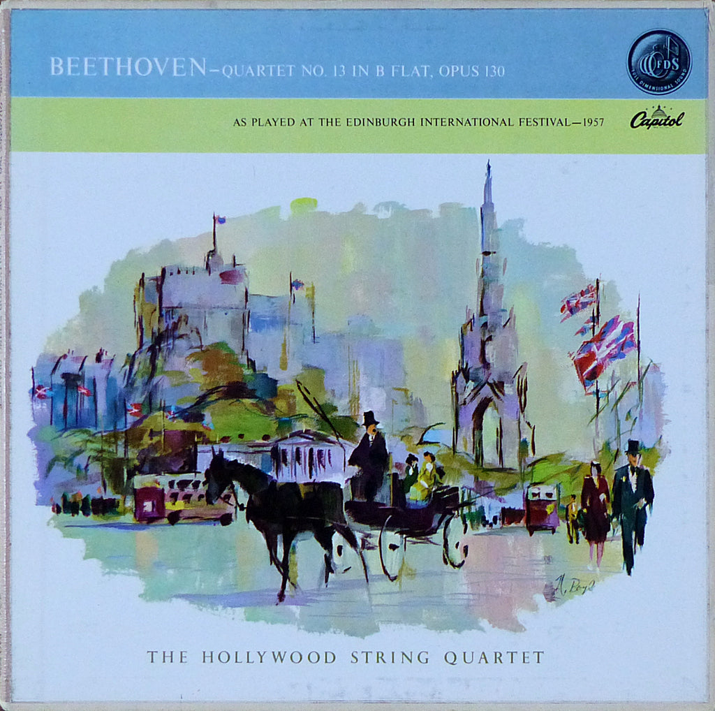 Hollywood Quartet: Beethoven SQ Op. 130 - Capitol PAO-8429