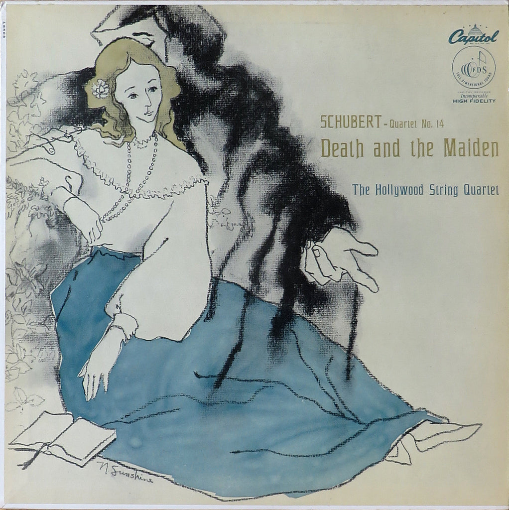 Hollywood Quartet: Schubert "Death & the Maiden" - Capitol P 8359