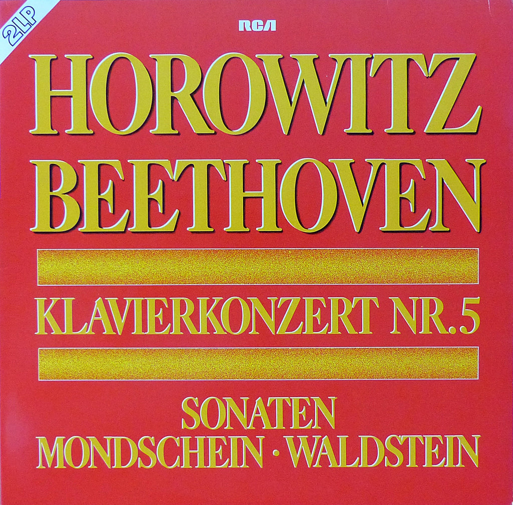 Horowitz: Emperor Concerto + 2 Sonatas - RCA VL 89875 (2LP set)