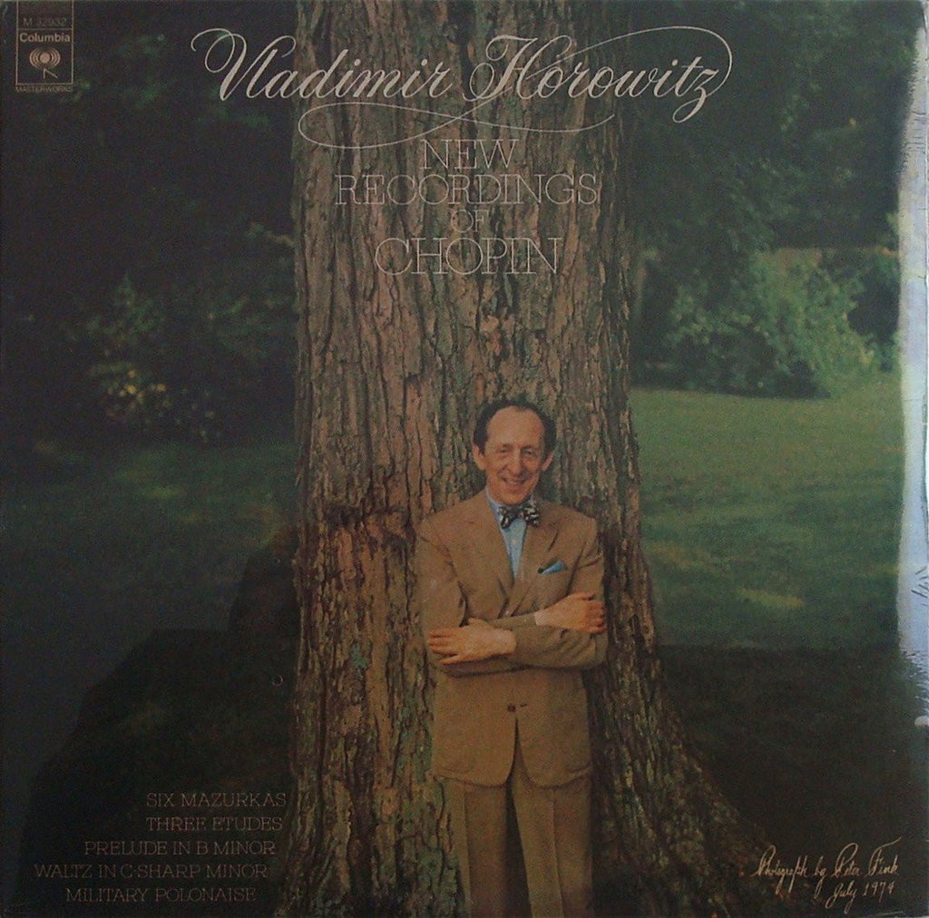 LP - Horowitz: "New Recordings Of Chopin" - Columbia M 32932 (sealed)