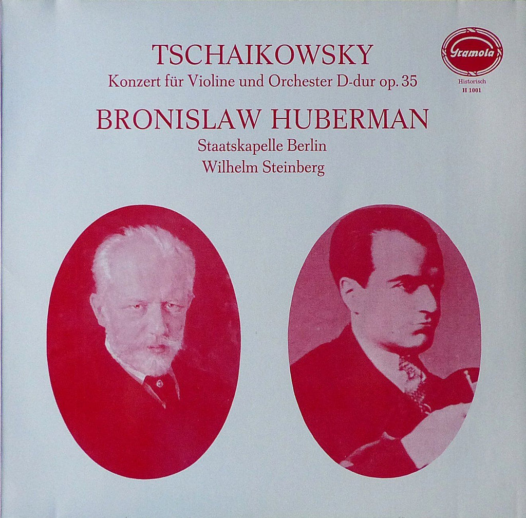 Huberman: Tchaikovsky Violin Concerto Op. 35 - Gramola H 1001