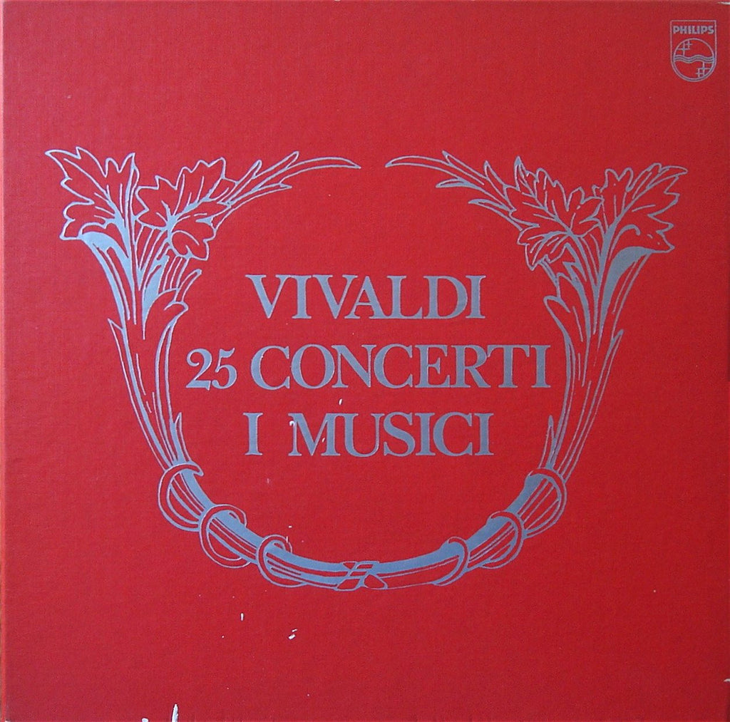 LP - I Musici: Vivaldi 25 Concerti - Philips 6747 395 (5LP Box Set)