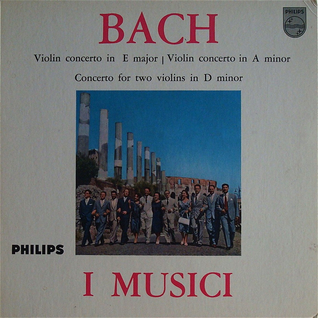 LP - Ayo & Michelucci: Bach Violin Concerti BWV 1041-1042 - Philips L 09008 L