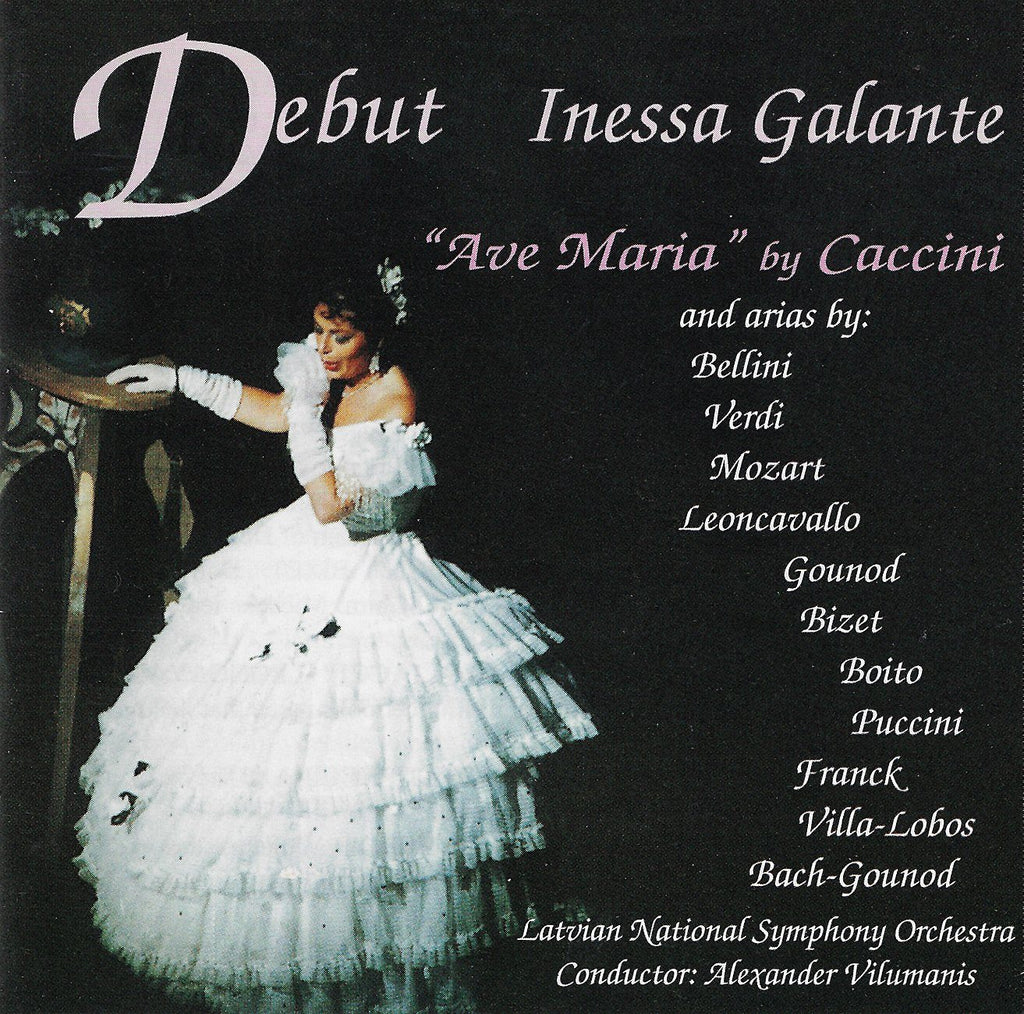 Inessa Galante: Arias by Bellini, Bizet, Mozart, et al. - Campion RRCD 1335