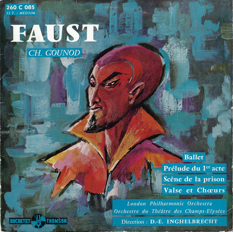Inghelbrecht: Faust ballet music - Ducretet-Thomson 260 C 085 (10" LP)