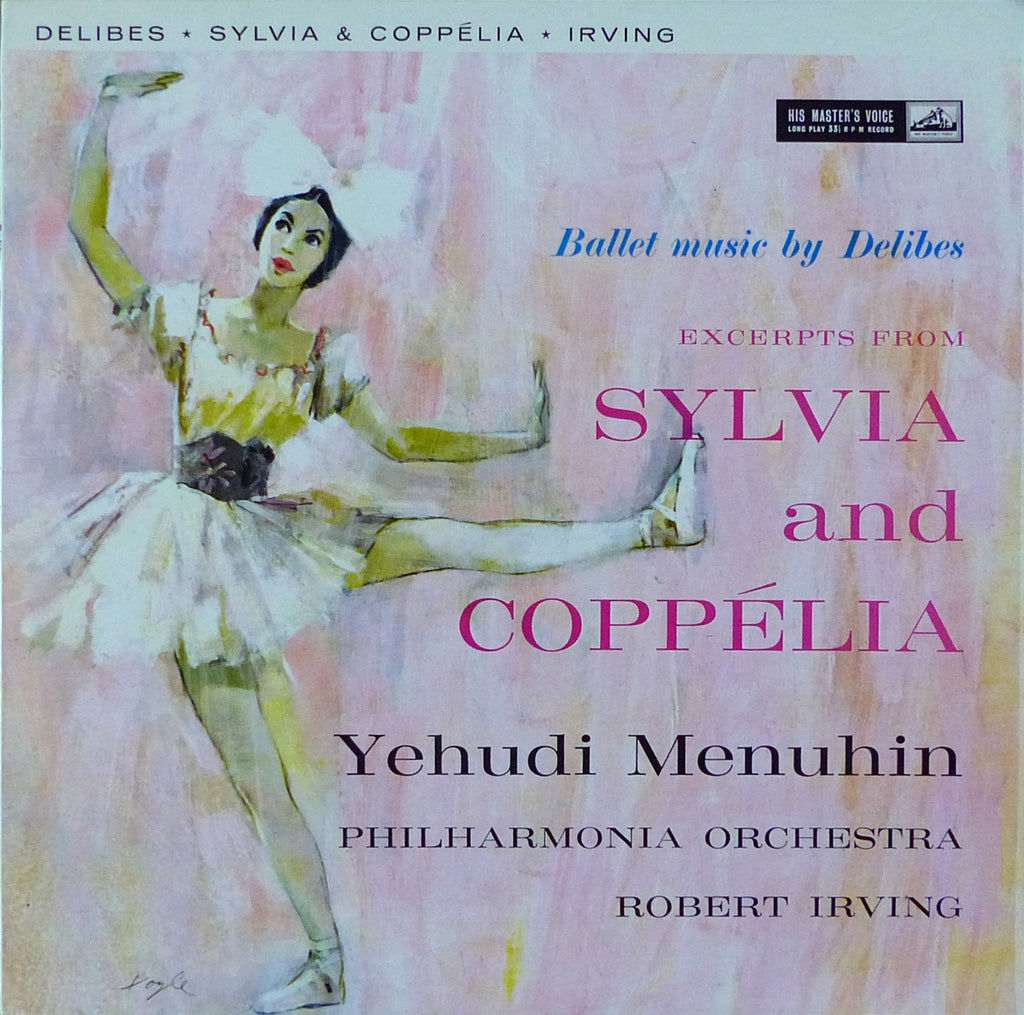 Irving: Sylvia & Coppélia Ballet Suites (Menuhin) - HMV ASD 439