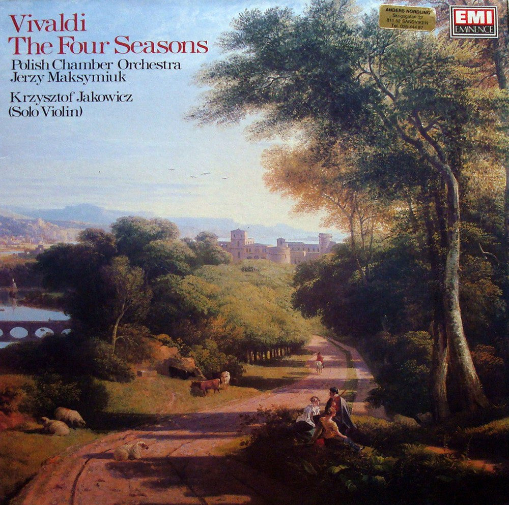 LP - Jakowicz/Maksymiuk: Vivaldi 4 Seasons (rec. 1980) - EMI Eminence EMX 2009