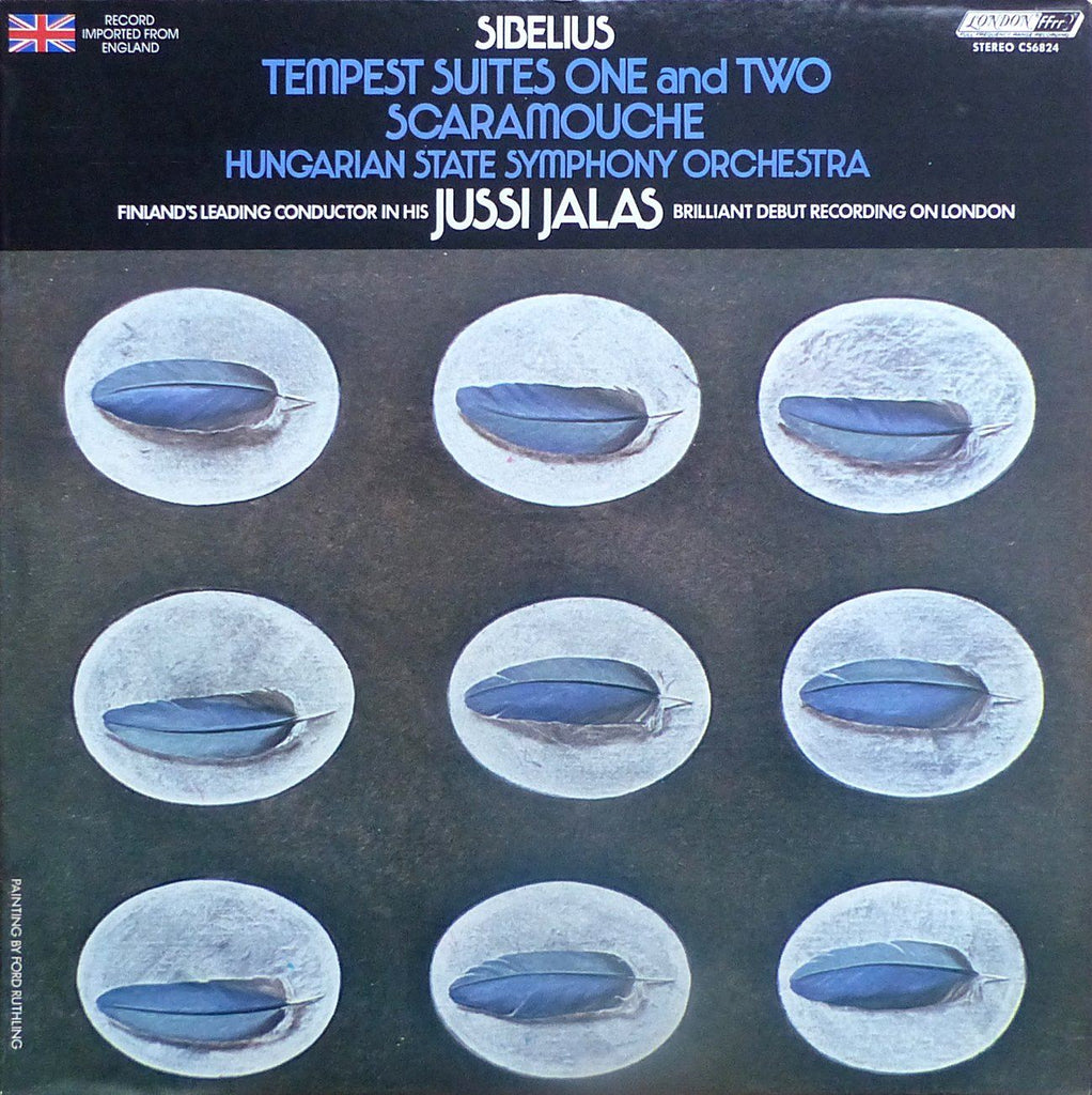 Jalas: Sibelius Tempest Suites 1 & 2 + Scaramouche - London CS6824