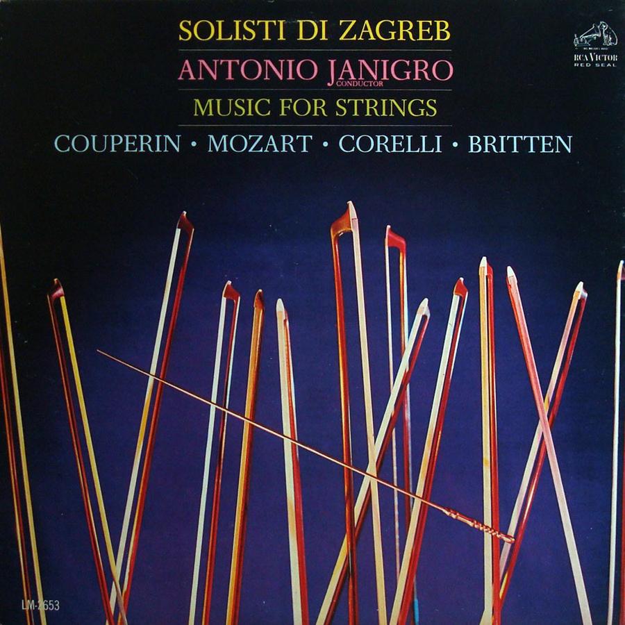 Janigro: Music for Strings (Britten, Mozart, et al.) - RCA LM-2653