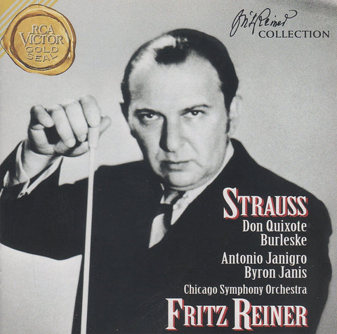 Janigro/Reiner: Strauss Don Quixote + Burleske (Janis) - RCA 09026-61796-2