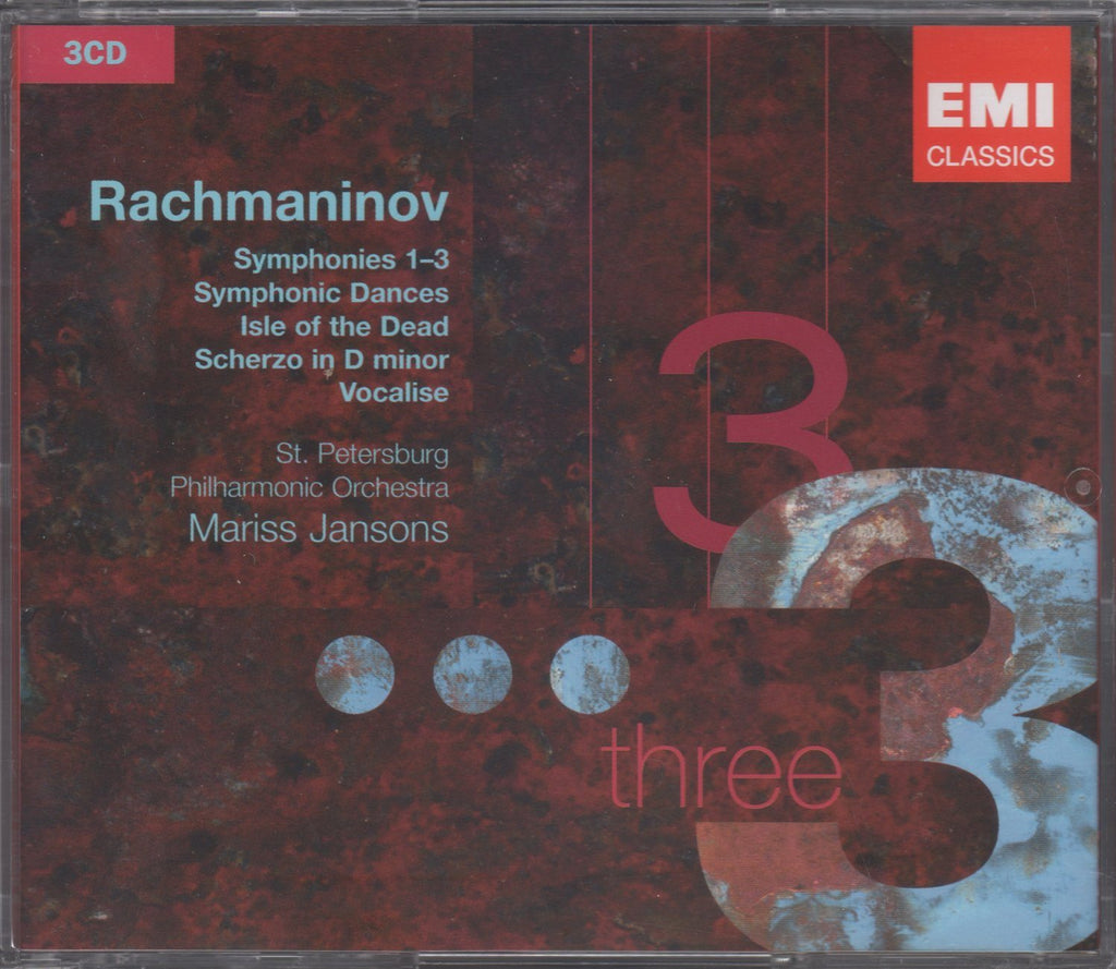 Jansons: Rachmaninov Symphonies, Orchestral Works - EMI 5 00885 2 (3CD set)