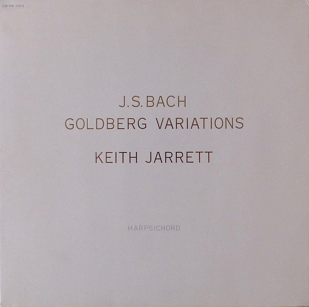 Jarrett: Bach Goldberg Variations BWV 988 - ECM 1395