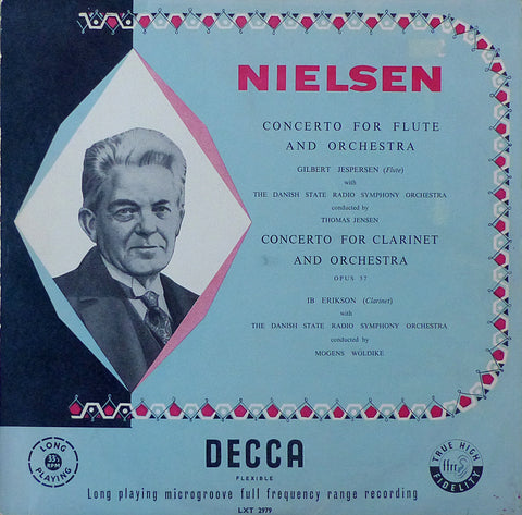 Jesperson: Nielsen Flute Concerto + Clarinet Concerto - Decca LXT 2979