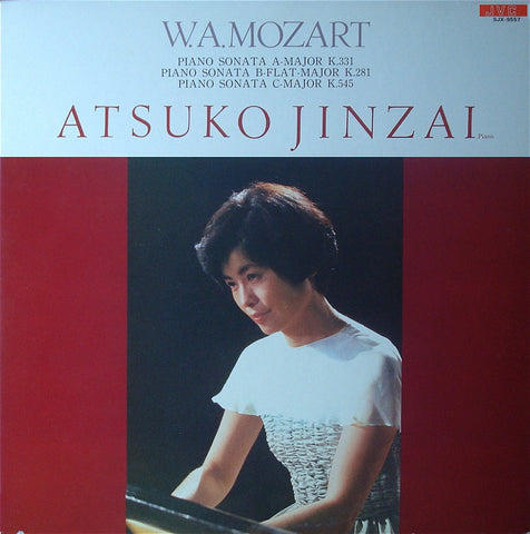 LP - Jinzai: Mozart Piano Sonatas K. 281, K. 331 & K. 545 - JVC SJX-9557