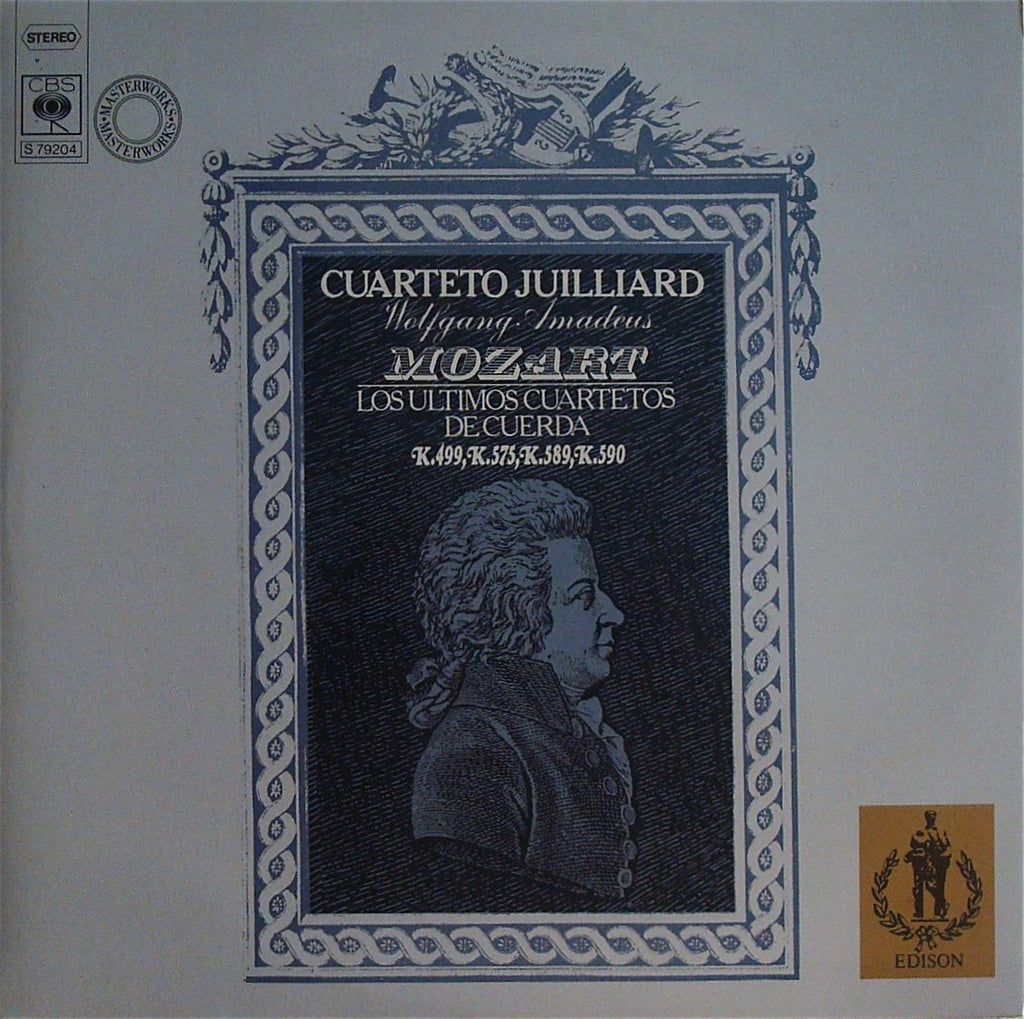 LP - Juilliard Quartet: Mozart Late String Quartets - CBS S 79204 (2LP Set)
