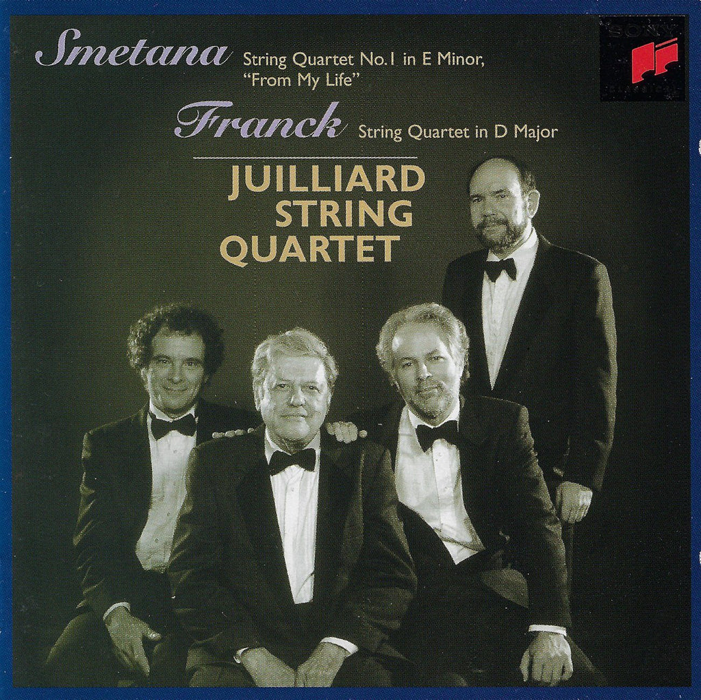 Juilliard String Quartet: Franck & Smetana No. 1 SQs - Sony SK 63302