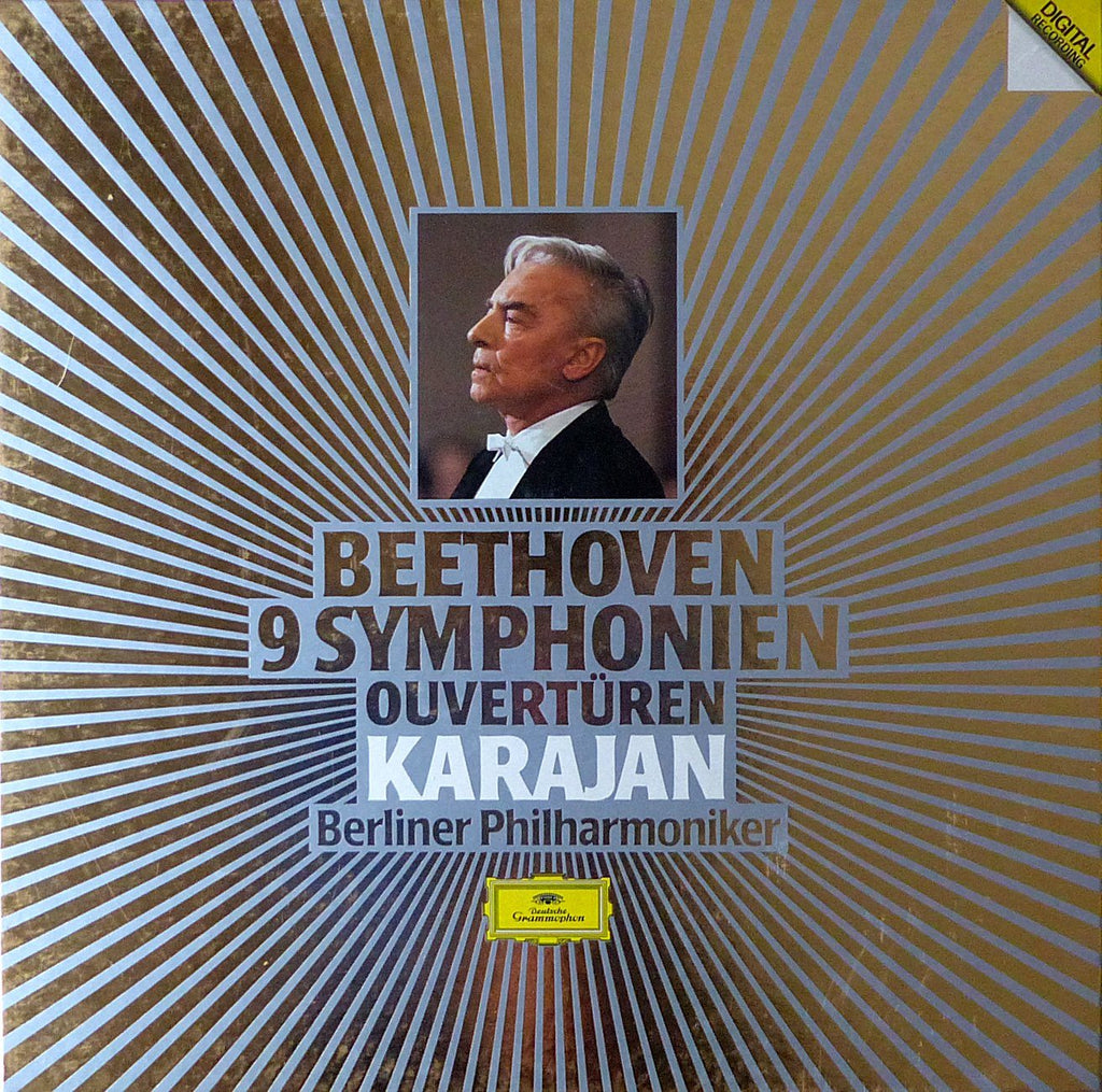 Karajan/BPO: Beethoven 9 Symphonies, etc - DG 415 066-1 (7LP box set)