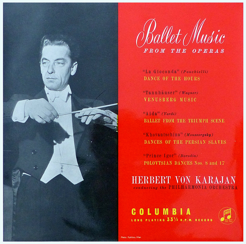 Karajan: Ballet Music from the Operas - Columbia 33CX 1327
