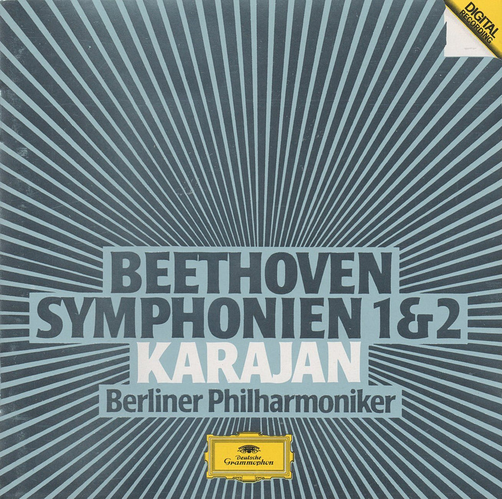 Karajan: Beethoven Symphonies Nos. 1 & 2 - DG 415 505-2