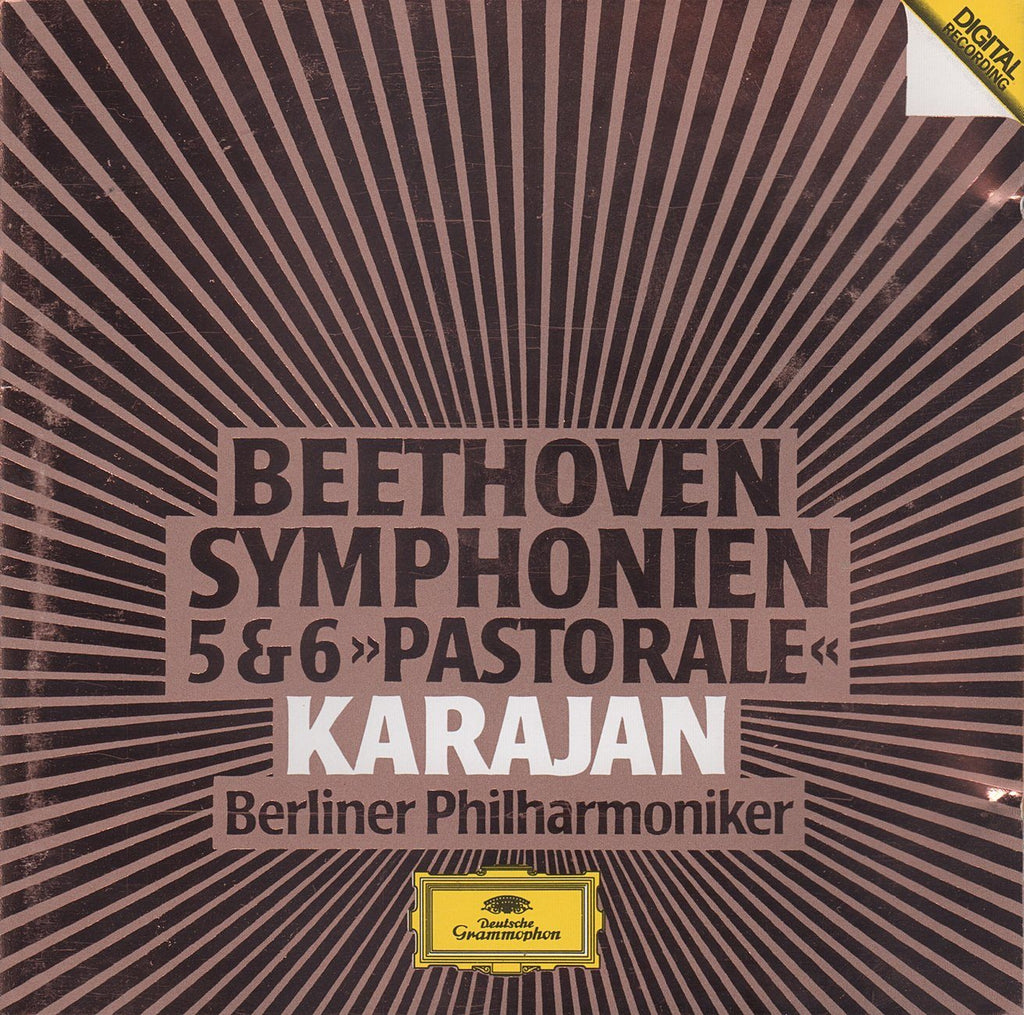 Karajan: Beethoven Symphonies Nos. 5 & 6 - DG 413 932-2 (DDD)
