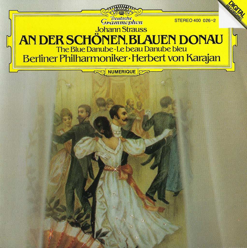 Karajan: The Blue Danube, Fledermaus Overture, etc. - DG 400 026-2