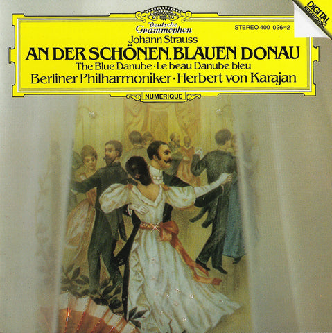 Karajan: The Blue Danube, Fledermaus Overture, etc. - DG 400 026-2