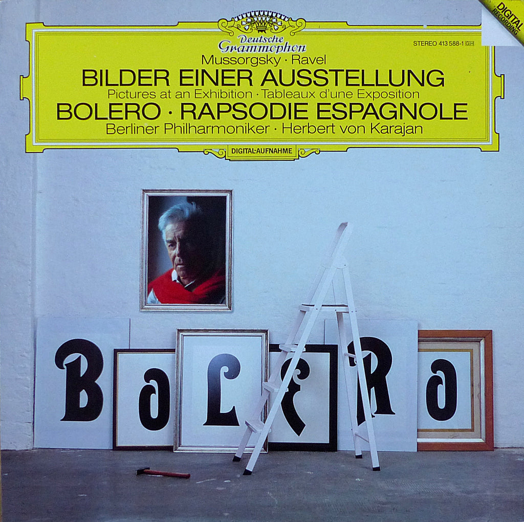 Karajan: Pictures at an Exhibition + Bolero - DG 413 588-1 (DDD)