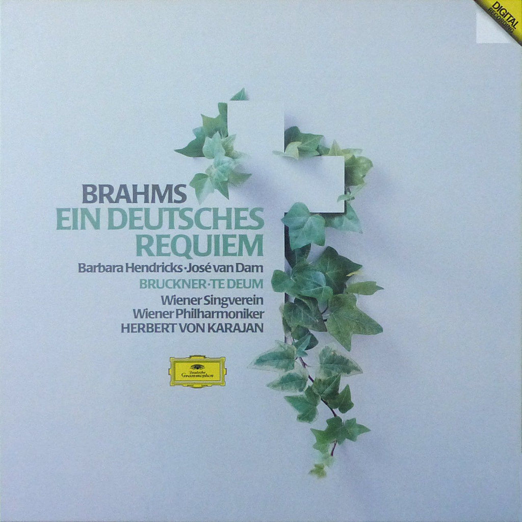 Karajan: Brahms German Requiem + Bruckner - DG 410 521-1 (2LP box set)