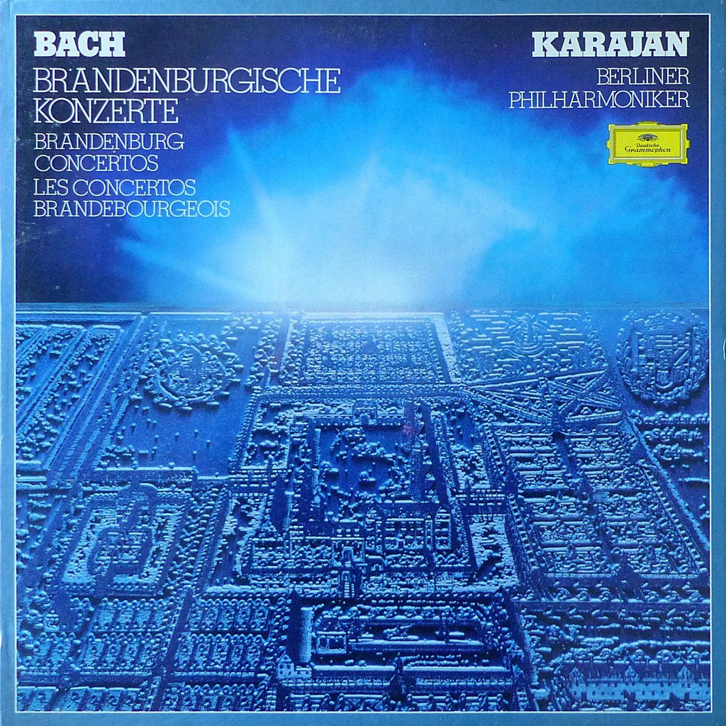 Karajan: Bach 6 Brandenburg Concertos - DG 2707 112 (2LP box, sealed)