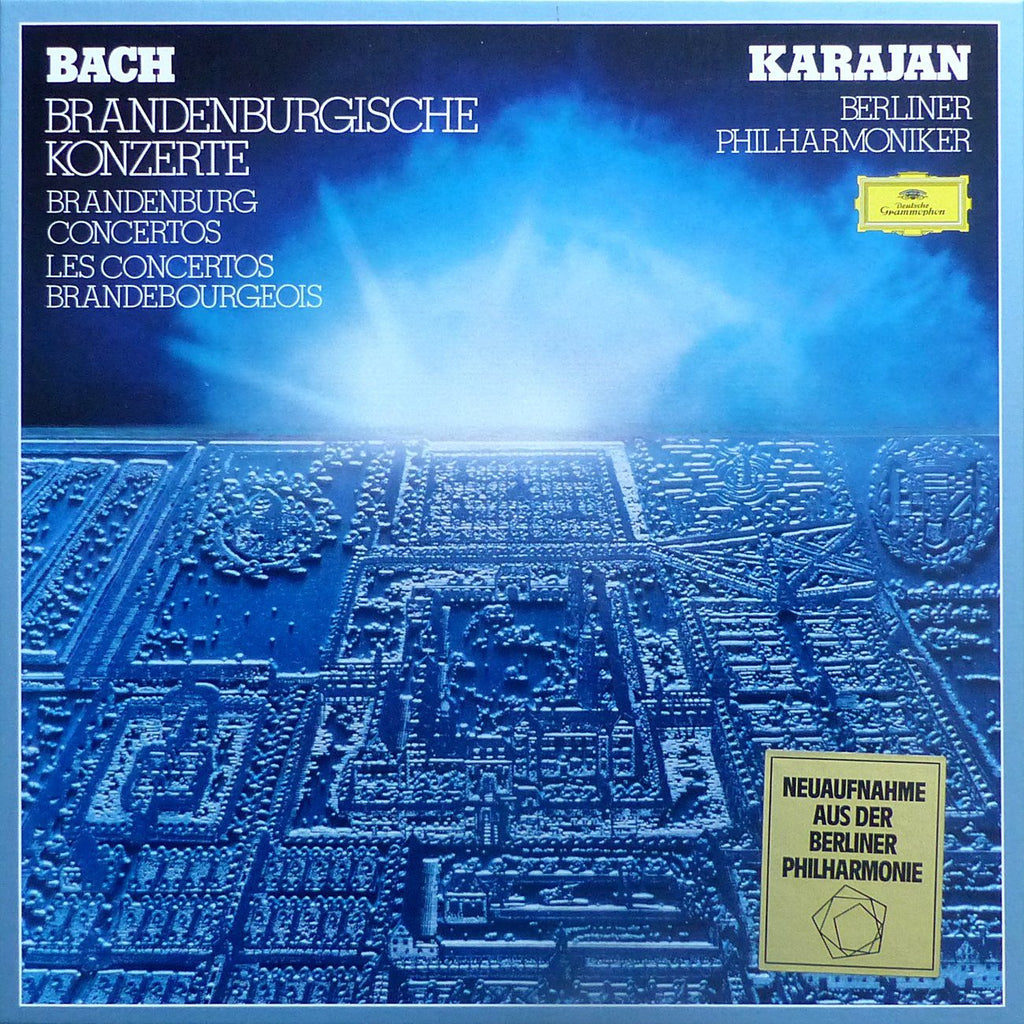 Karajan/BPO: Bach 6 Brandenburg Concertos - DG 2707 112 (2LP box set)