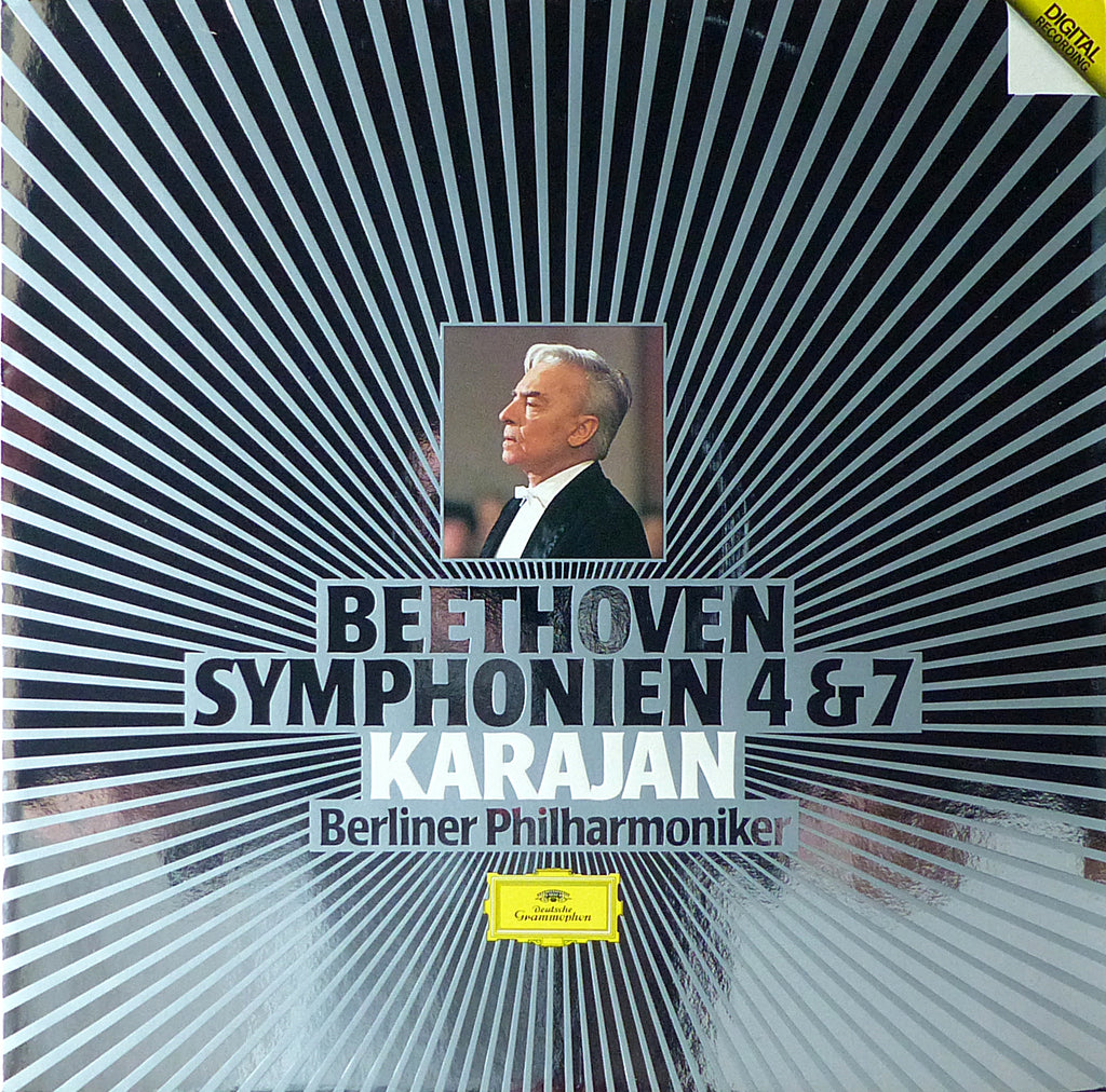 Karajan: Beethoven Symphonies Nos. 4 & 7 - DG 415 121-1