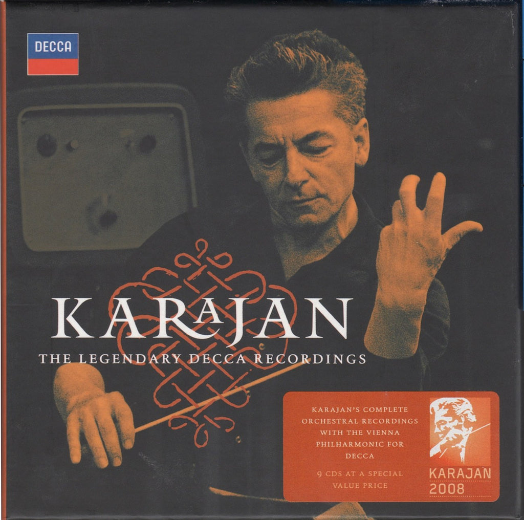 CD - Karajan/VPO: Legendary Decca Recordings - Decca 478 0155 (9CD Set)