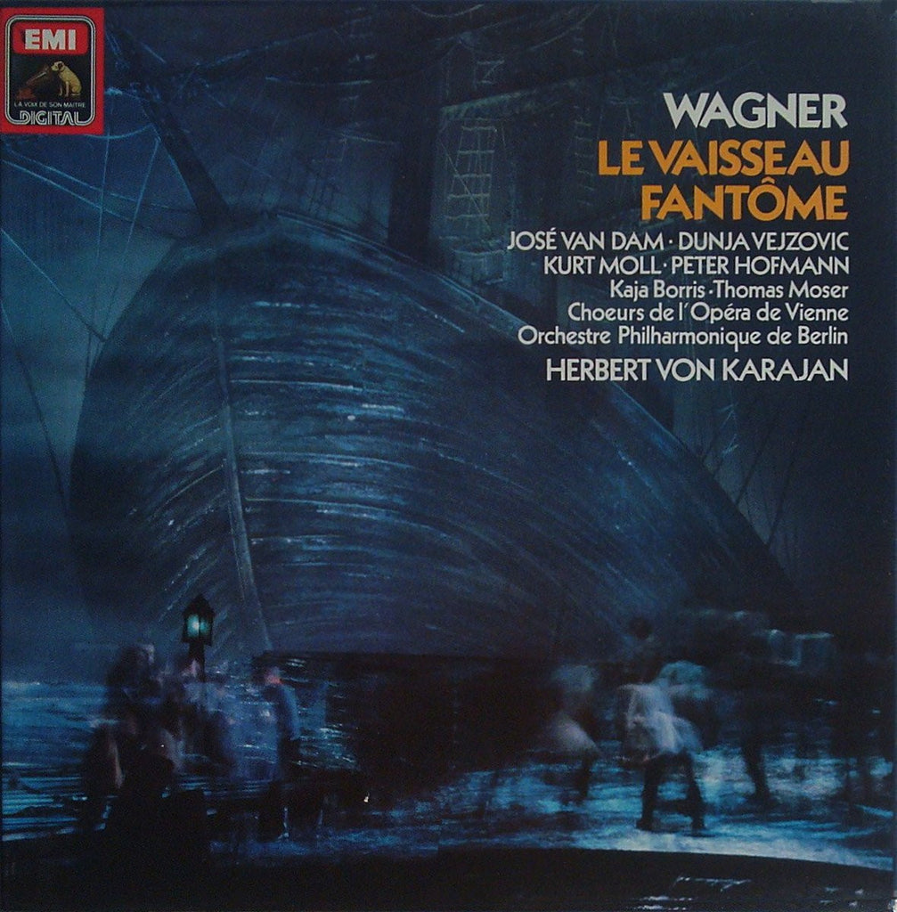 LP - Karajan: Wagner The Flying Dutchman - EMI 2700133 (3LP Box, DDD)