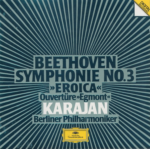 Karajan/BPO: Beethoven Symphony No. 3 (Eroica) - DG 415 506-2 (DDD)