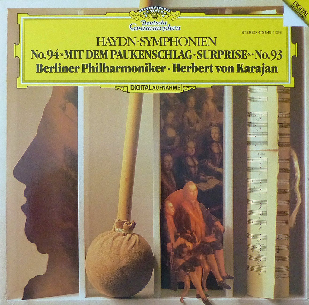 Karajan: Haydn Symphonies Nos. 93 & 94 (Surprise) - DG 410 649-1 (DDD)